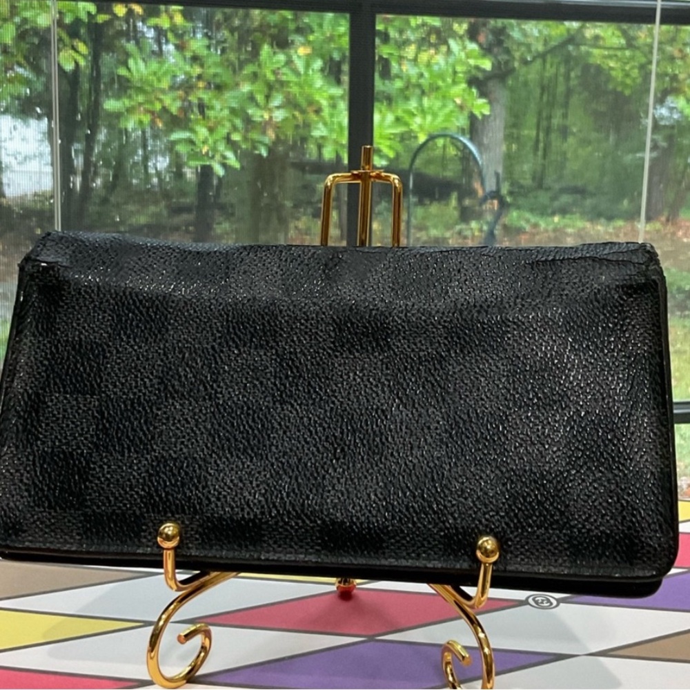 Louis Vuitton Graphite Wallet Brazza TLC authentic